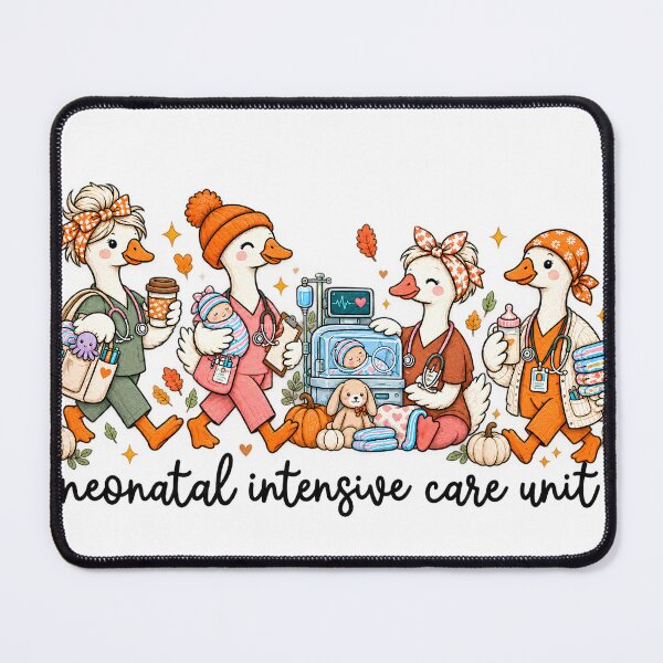 Item preview, Silly Goose Neonatal Intensive Care Unit Design NICU Nurse Fall designed and sold by VGAfanatic.
