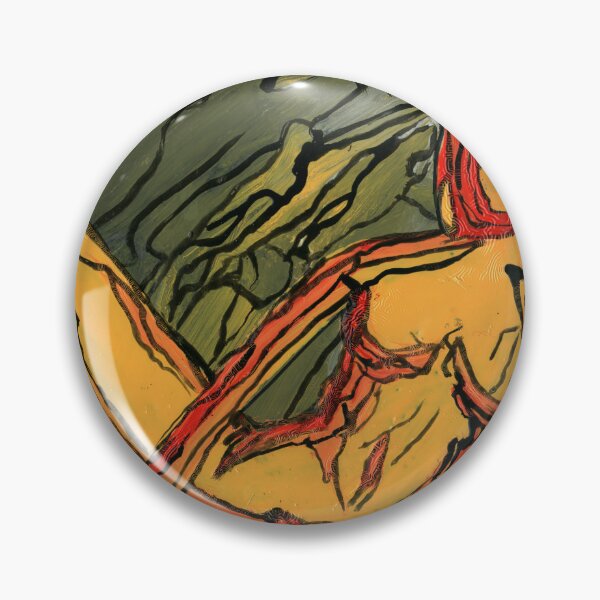 Item preview, Not Nude Abstract Figure Expressive Contour Painting designed and sold by Dwaalhaas.com.