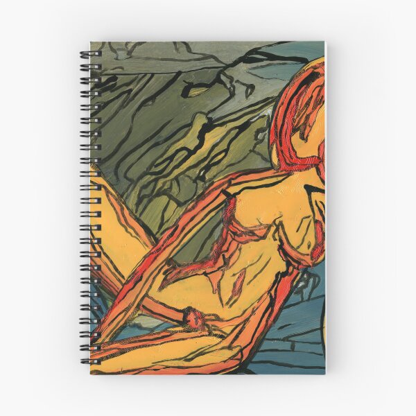 Item preview, Not Nude Abstract Figure Expressive Contour Painting designed and sold by Dwaalhaas.com.