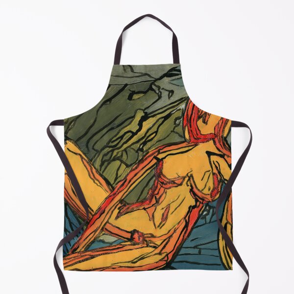 Item preview, Not Nude Abstract Figure Expressive Contour Painting designed and sold by Dwaalhaas.com.