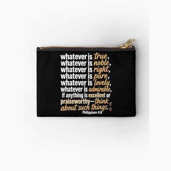 Item preview, Philippians 4:8 Think About Excellent or Praiseworthy Things designed and sold by plushism.