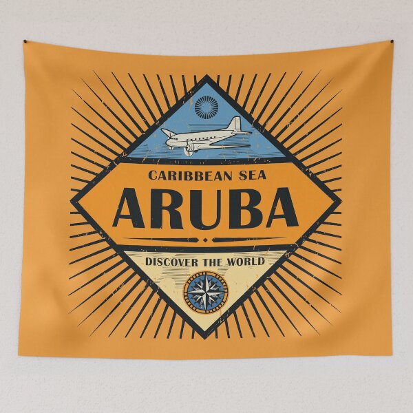 Item preview, Aruba island, One Happy Island designed and sold by studio838.