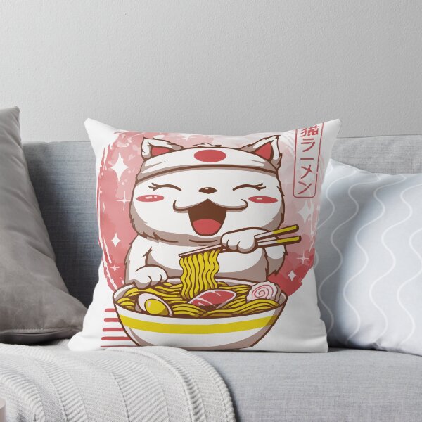 Item preview, Cute Japanese Ramen Cat Graphic T-Shirt, Noodle Lover Design T-Shirt designed and sold by mdhirubel.