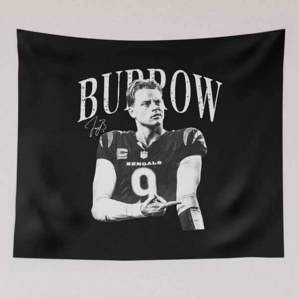 Item preview, Joe Burrow Cincinnati Bengals Vintage NFL Football  designed and sold by RachelCox66569.