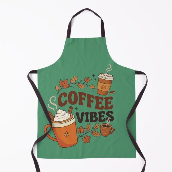Item preview, Coffee Vibes Bring Cozy Autumn Pumpkin Spice Energy designed and sold by FreshVibe Prints.