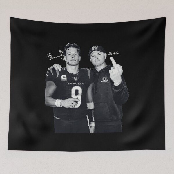 Item preview, Joe Burrow Zac Taylor Bengals Middle Finger Vintage  designed and sold by KarinaJoh86182.