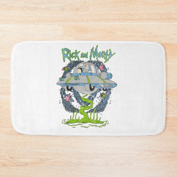 Item preview, Rick and Morty Flying Spaceship Space Portal Art  designed and sold by gotoworkea.