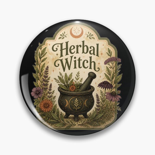 Item preview, Herbal Witch Old-World Shop Sign designed and sold by LiviuGligoros.