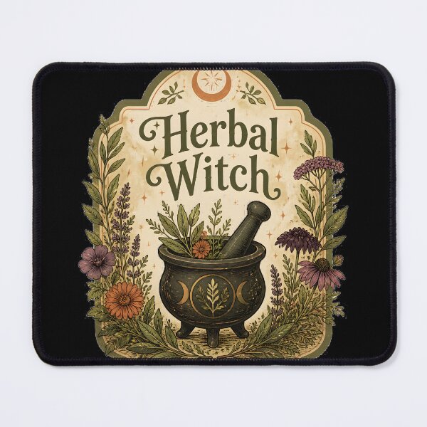 Item preview, Herbal Witch Old-World Shop Sign designed and sold by LiviuGligoros.