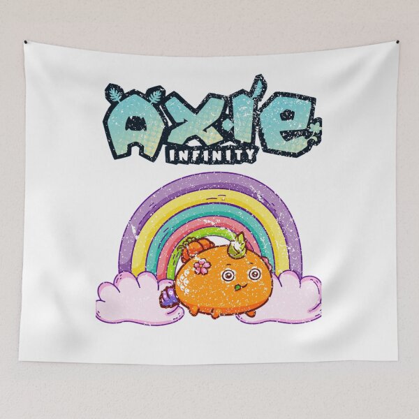 Item preview, Cloudy Rainbow Axie Infinity Essential  designed and sold by glennacanfield.