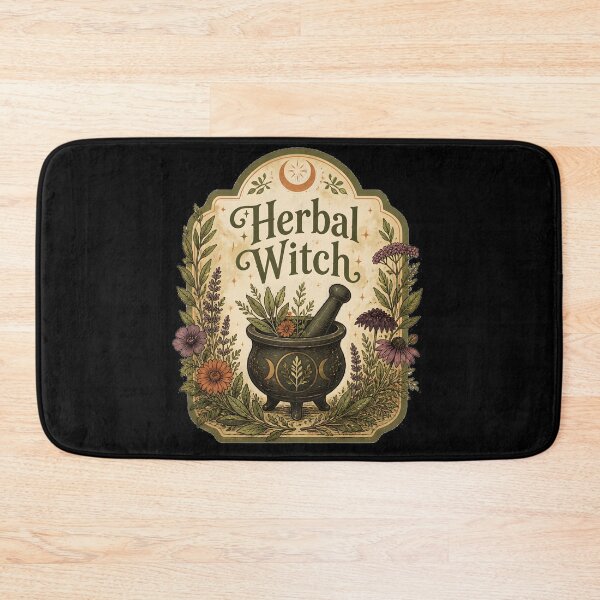 Item preview, Herbal Witch Old-World Shop Sign designed and sold by LiviuGligoros.
