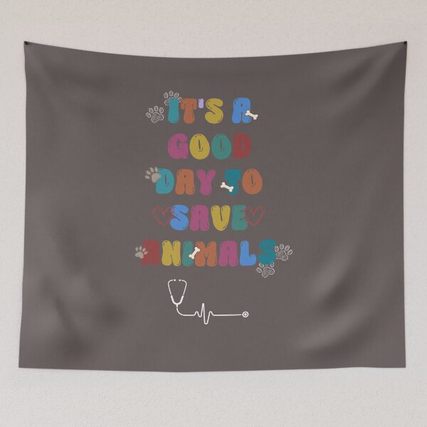 Item preview, It's a good day to save animals designed and sold by VetTechVibes.