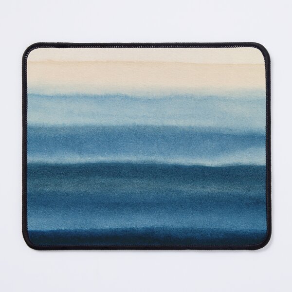 Item preview, Minimal Blue Ocean Horizon Coastal Aesthetic designed and sold by trajeado14.