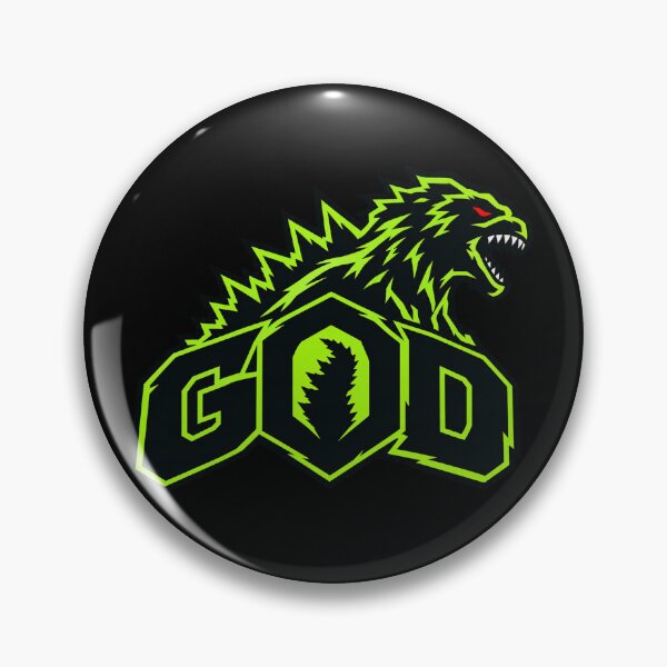 Item preview, GOD Zilla designed and sold by oneletters.