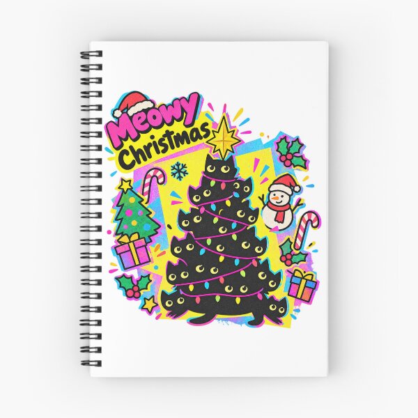 Item preview, Meowy Christmas Cat Tree designed and sold by dannydesignerco.