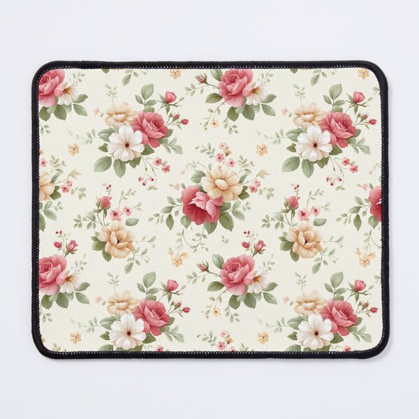 Item preview, Romantic vintage floral pattern in French countryside style designed and sold by MiraCleAI.