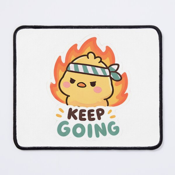 Item preview, Keep Going Fire Duck - Funny Motivational Animal designed and sold by Duck lovers.