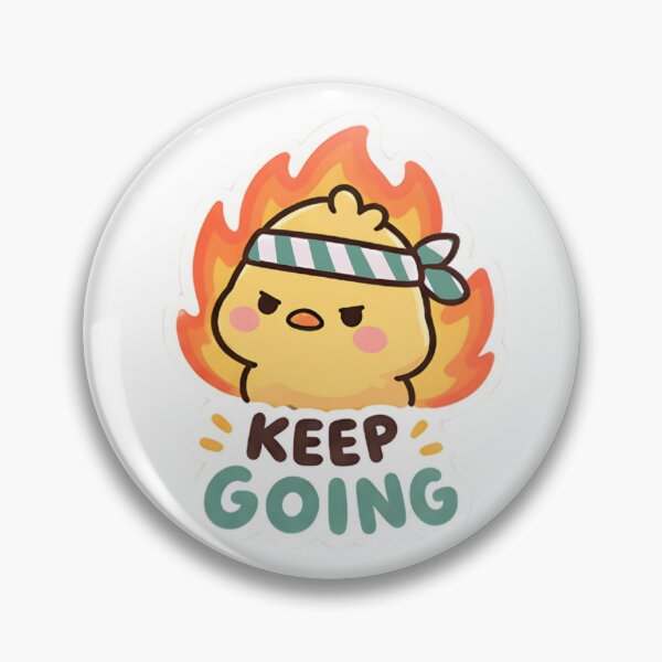 Item preview, ​Keep Going Fire Duck - Funny Motivational Animal designed and sold by Duck lovers.