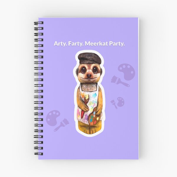 Artikelvorschau, Arty Farty Erdmännchen-Party – Geschnitztes Holztier entworfen und verkauft von TurquoiseChicken.