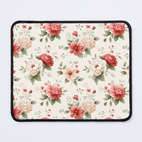 Item preview, Romantic vintage floral pattern in French countryside style designed and sold by MiraCleAI.