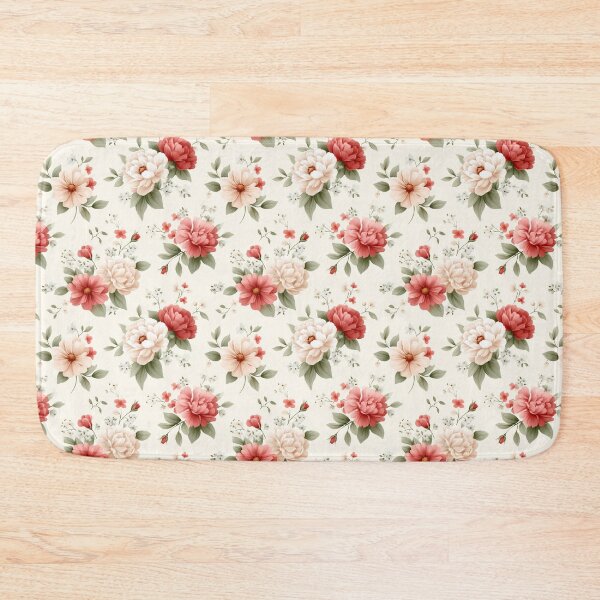 Item preview, Romantic vintage floral pattern in French countryside style designed and sold by MiraCleAI.