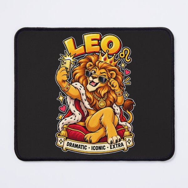 Item preview, Leo Zodiac – Dramatic Lion Selfie King designed and sold by MetaModel Editions.