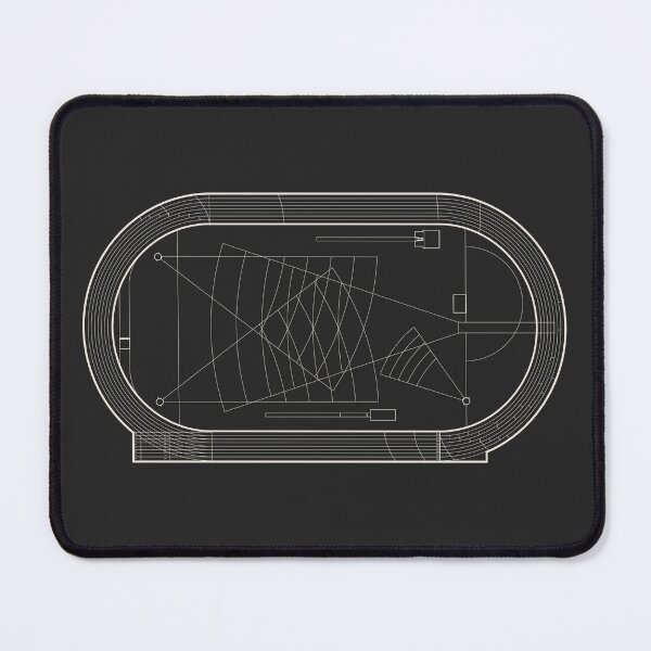Item preview, Athletics Track & Field Diagram designed and sold by archetype prints.