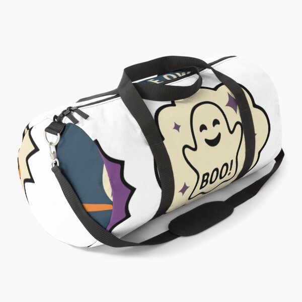 Item preview, Halloween Speech Bubbles Set with Quotes Happy Halloween, Spooky Night, Boo, Creepy Manor, and Ghost Town Isolated on White designed and sold by YasminTaha.