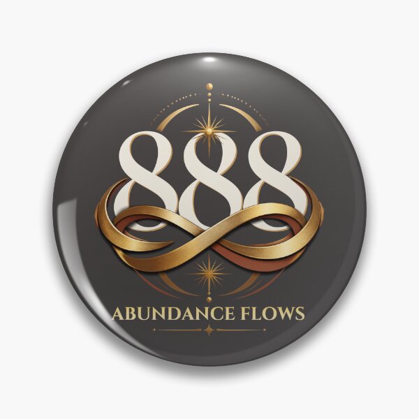 Item preview, 888 Abundance Flows Angel Number Manifestation designed and sold by CosmicQuietStudio.