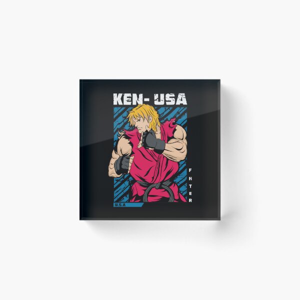 Item preview, Ken USA Fighting Game Anime  designed and sold by KarinaJoh86182.
