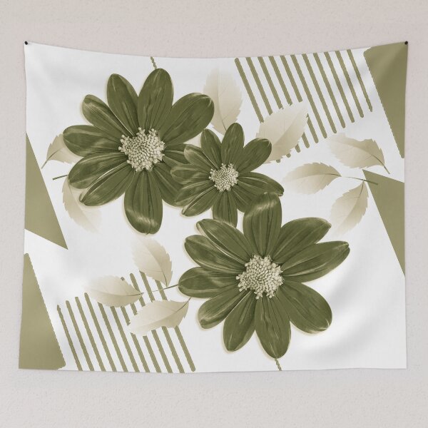 Item preview, Mexican Sunflower Art on Geometrics designed and sold by Dahneray1.