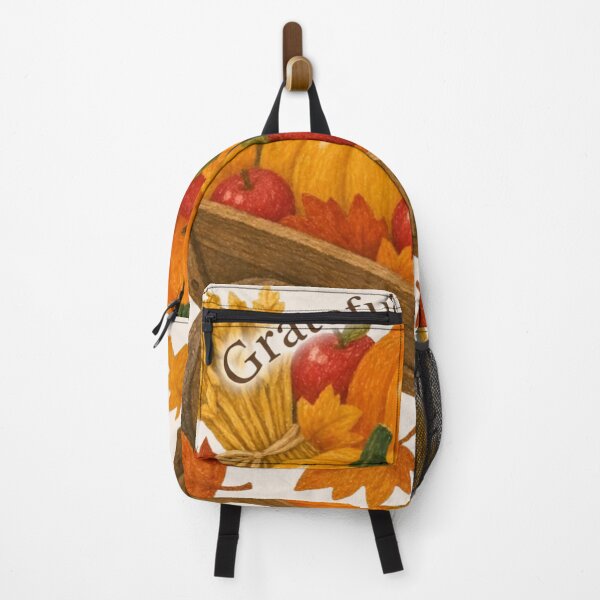 Item preview, Grateful and Thankful Autumn Harvest Pumpkin Wheelbarrow designed and sold by Little-Miracle.