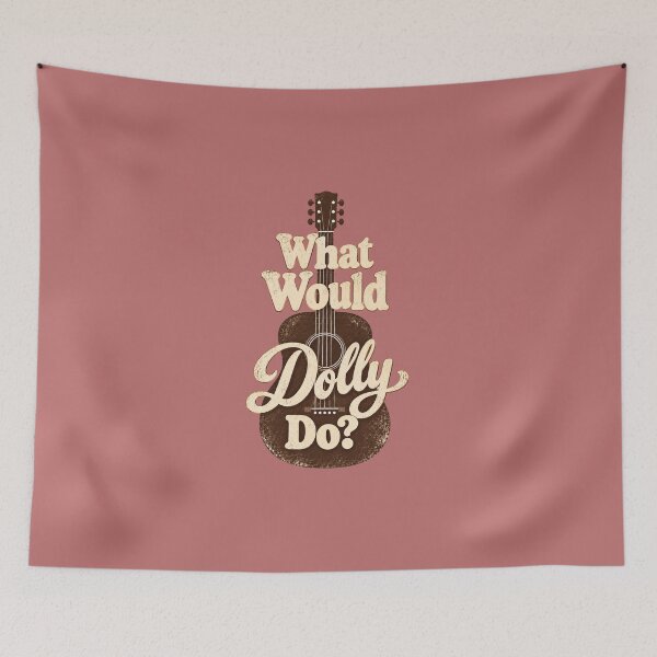 Item preview, What Would Dolly Do designed and sold by RamblingerArt.