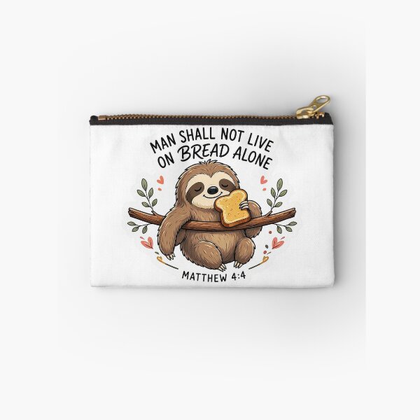 Item preview, Matthew 4:4 Man Shall Not Live On Bread Alone designed and sold by plushism.