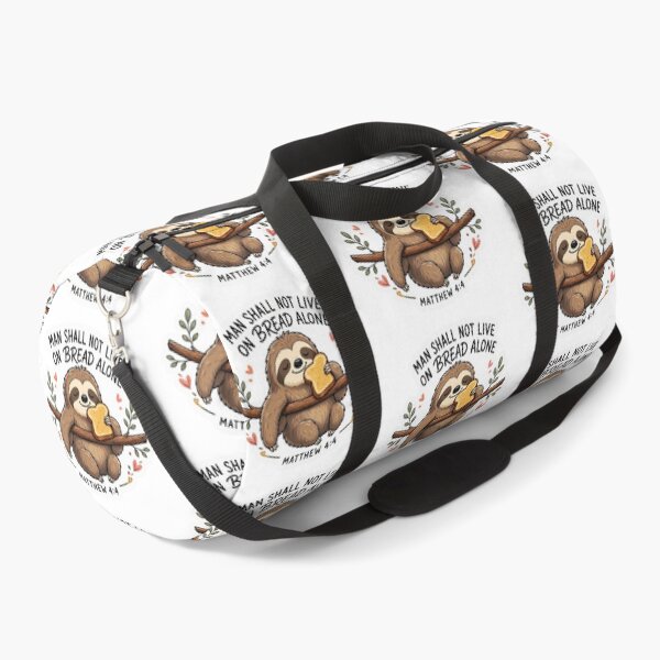 Item preview, Matthew 4:4 Man Shall Not Live On Bread Alone designed and sold by plushism.