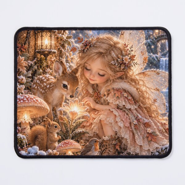 Item preview, Liora Faye Little Frost Fairy designed and sold by FairyArtCottage.