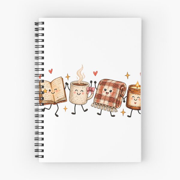 Item preview, Book Cuties Cozy Fall Friends Design designed and sold by VGAfanatic.