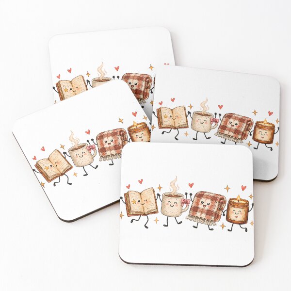 Item preview, Book Cuties Cozy Fall Friends Design designed and sold by VGAfanatic.