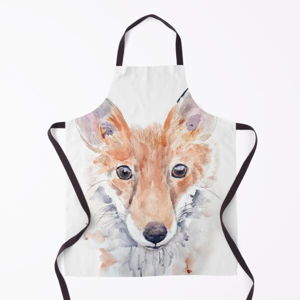 Artikelvorschau, handgemalter Aquarellfuchs entworfen und verkauft von SelenePaintings .