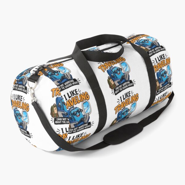 Item preview, Funny Travel Luggage Weight Traveler designed and sold by ali prints.