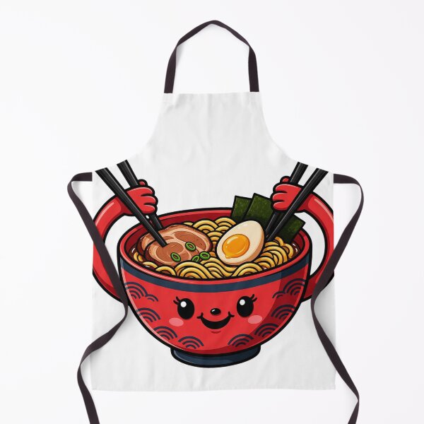 Item preview, Ramen bowl hugging chopsticks. designed and sold by DVerse Studio.