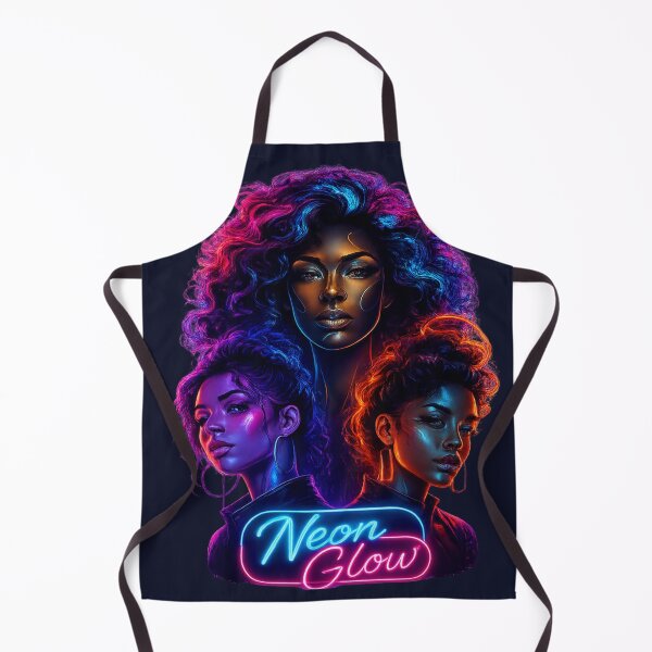 Item preview, Neon Glow Cosmic Portrait Trio designed and sold by FABIOLA1970.