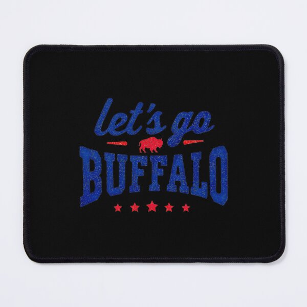Item preview, Lets Go Buffalo Bills Retro Glitter designed and sold by JulieWhit63084.