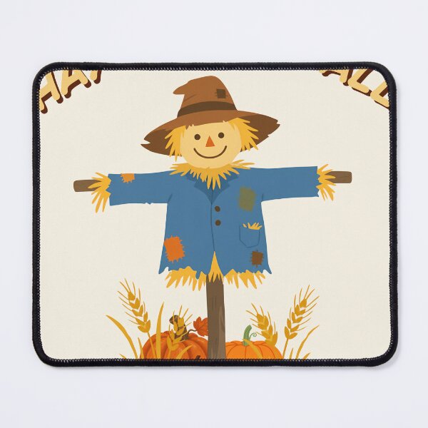 Item preview, Cute Autumn Scarecrow Fall Harvest Wheat designed and sold by Little-Miracle.