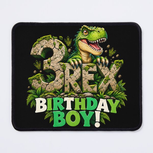 Item preview, 3 Rex Birthday Boy Dinosaur Design designed and sold by VGAfanatic.