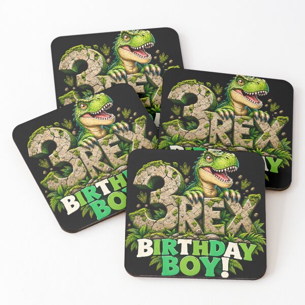 Item preview, 3 Rex Birthday Boy Dinosaur Design designed and sold by VGAfanatic.