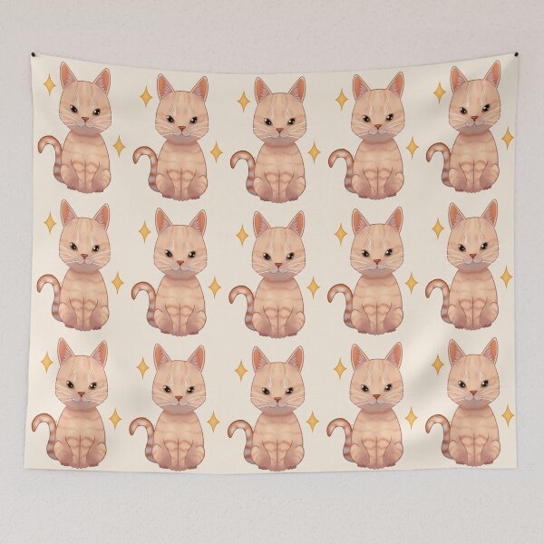 Item preview, common orange tabby European cat designed and sold by LemonFur.