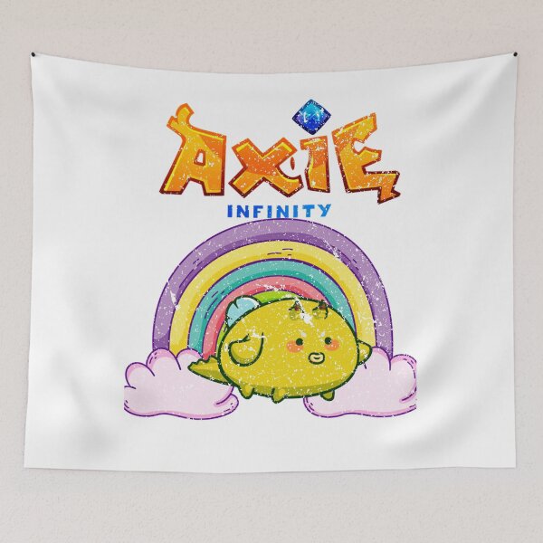 Item preview, Cloudy Rainbow Axie Infinity Essential  designed and sold by glennacanfield.