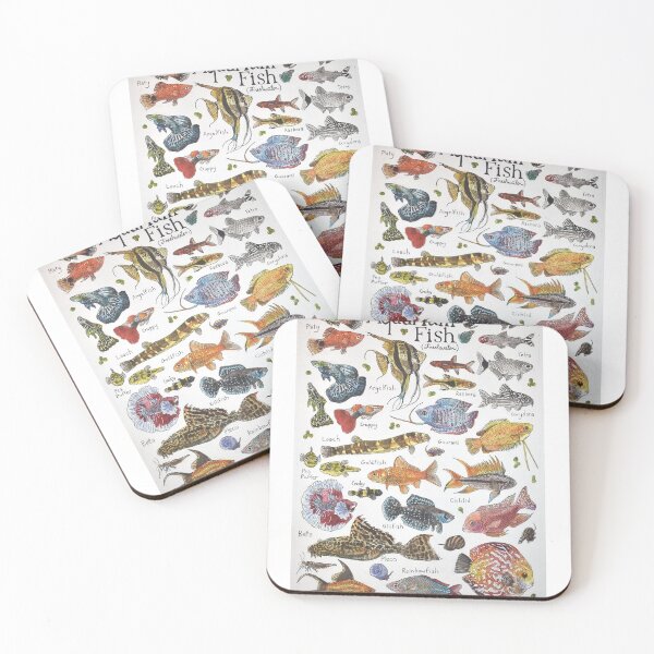 Item preview, Aquatic Beauty and Educational Charm – Freshwater Aquarium Fish designed and sold by WATEKE.