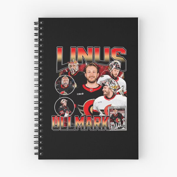 Item preview, Linus Ullmark Vintage Hockey Collage designed and sold by KarinaJoh86182.